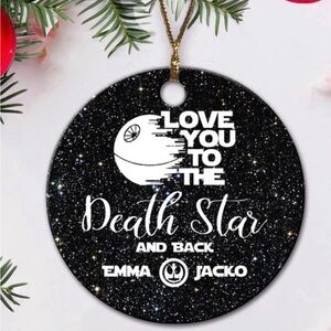 Star Wars Inspired Christmas Ornament personalized